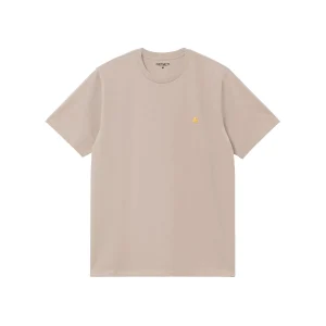 T-SHIRT S/S CHASE FLEUR DE SEL