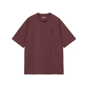 T-SHIRT S/S RAY BORDEAUX