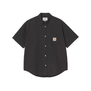 TOLANDSHIRTTOLANDSTRIPE-BLACK1.jpgv1766480568 S/S TOLAND SHIRT TOLAND STRIPE-BLACK