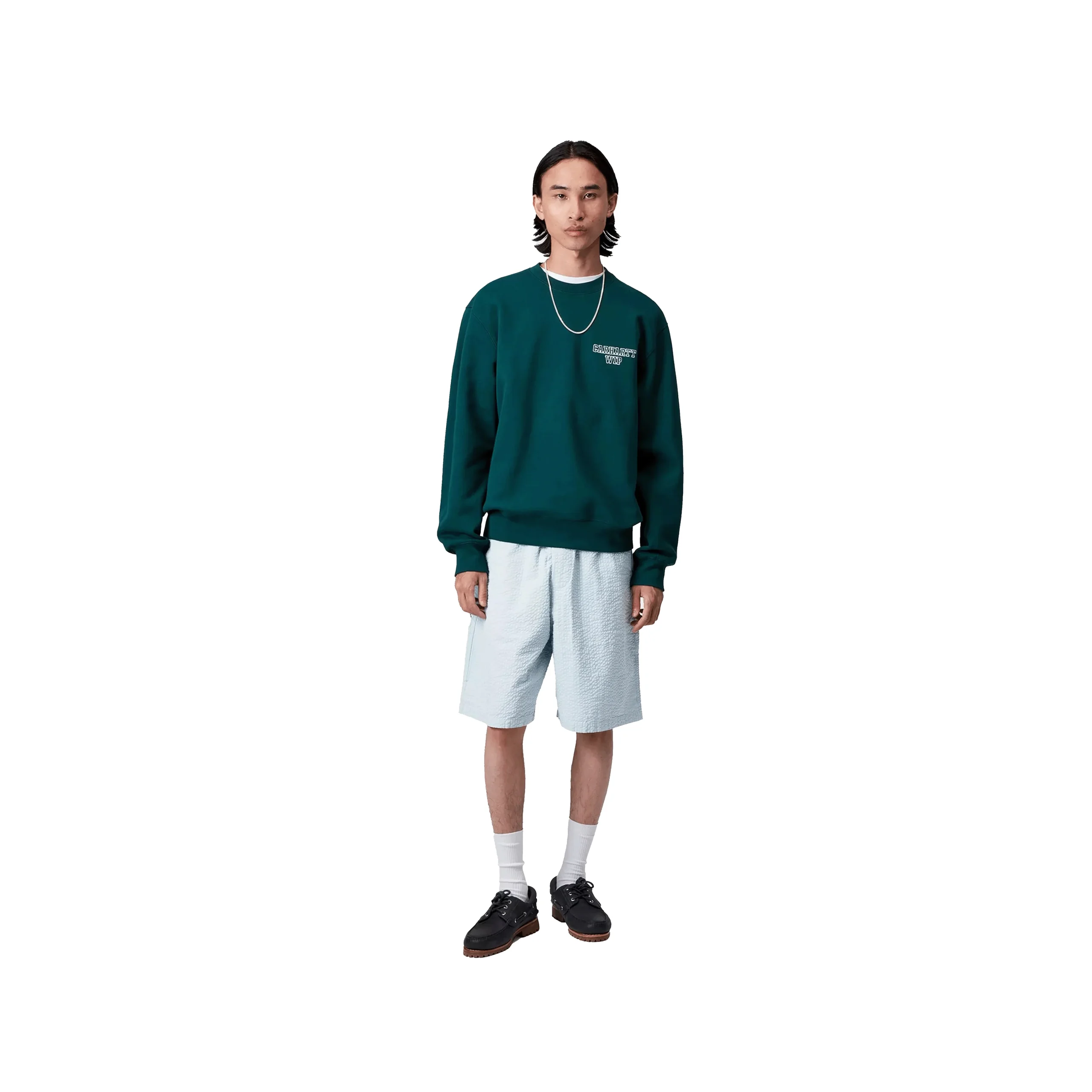 TOLAND SHORT TOLAND STRIPE-BLUE FOG – Image 2