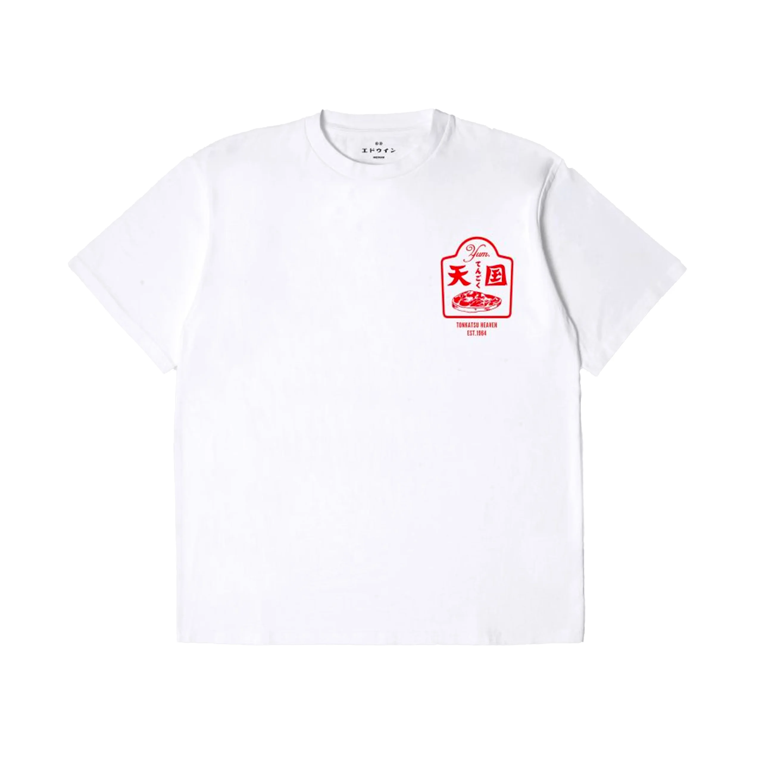 T_SHIRT TONKATSU BLANC