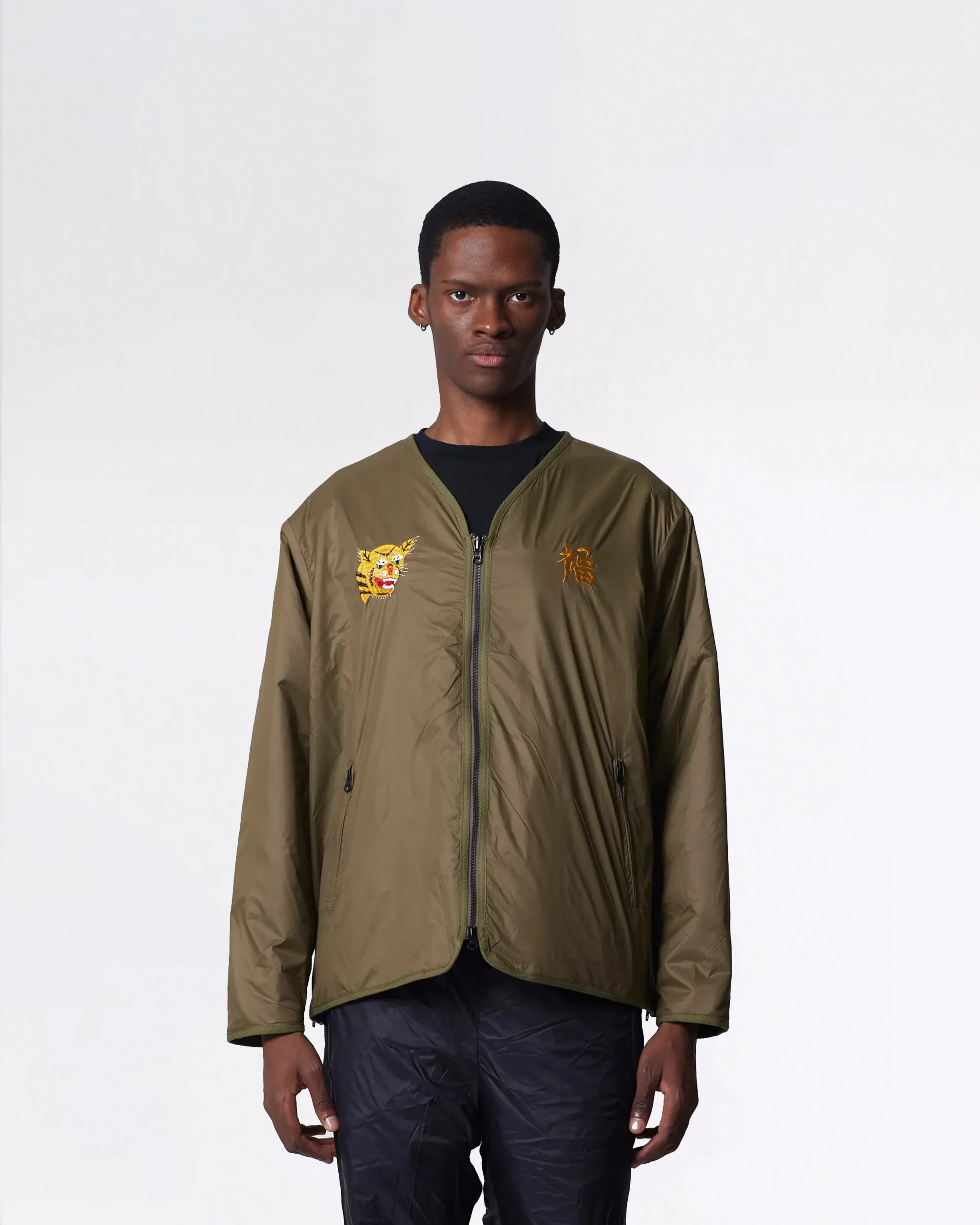 VESTE REVERSIBLE "VETJAN" OLIVE/NOIR – EDITION SPECIALE JAPON – Image 2