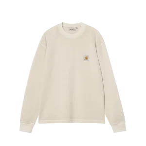 VISTAWAFFLE.pngv1762521385 T-SHIRT L/S VISTA WAFFLE BLANC CASSÉ