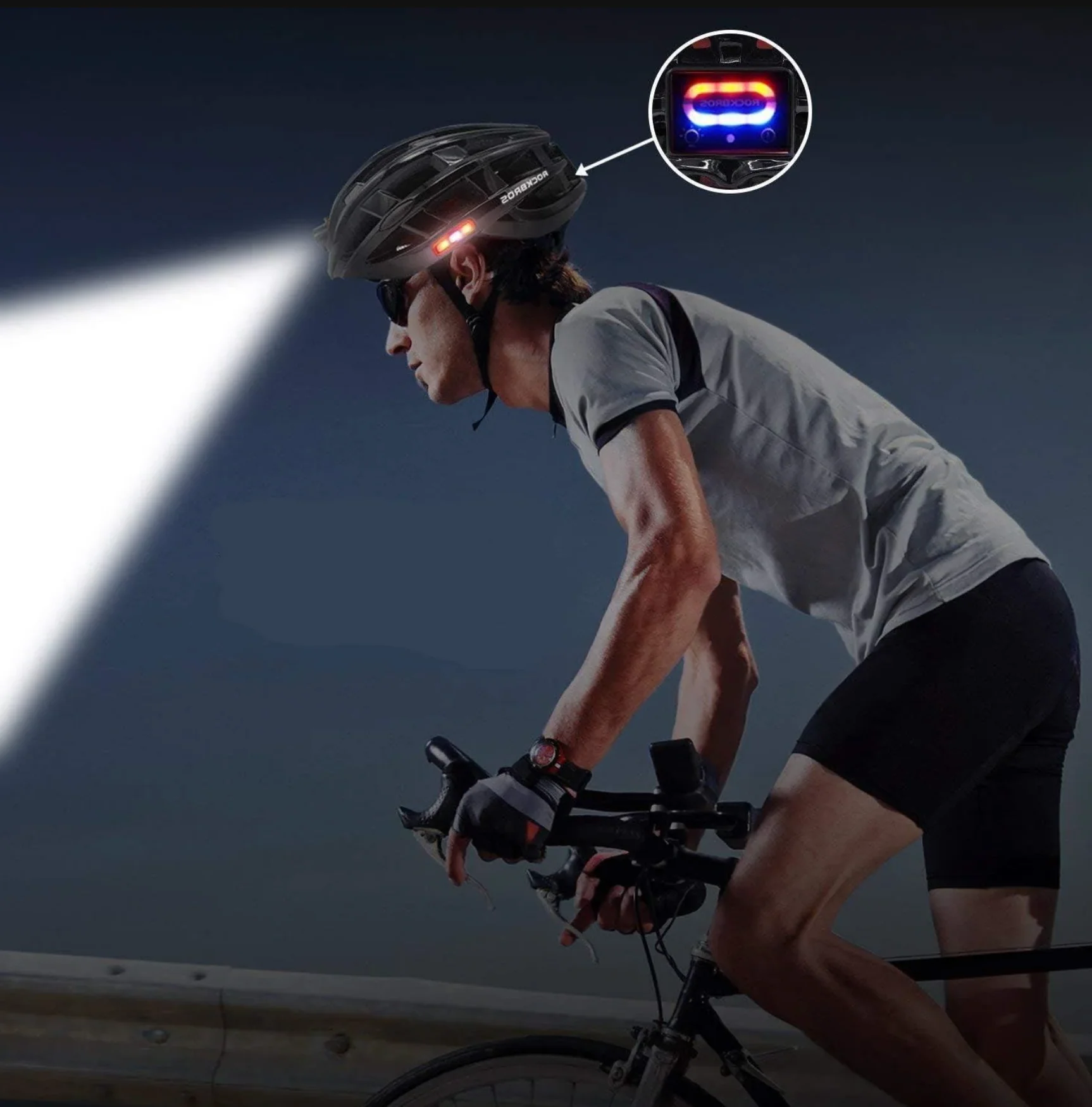 Casque LumiRide – Un casque de vélo lumineux rechargeable USB – Image 7
