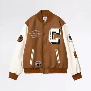 BROWN DUCKS BOMBER HAMILTON BROWN/WAX