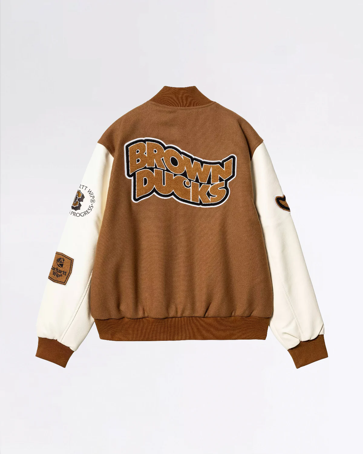 BROWN DUCKS BOMBER HAMILTON BROWN/WAX – Image 4