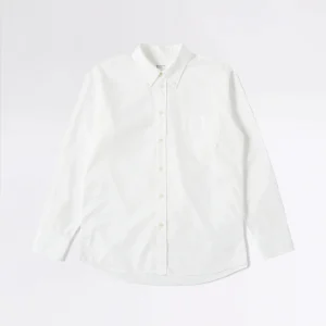 DAYBROOK SHIRT WHITE ORGANIC OXFORD