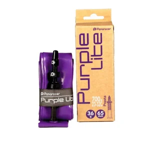 CHAMBRE À AIR DE ROUTE 700c PURPLE LITE EN TPU – VALVE 65 mm 23 a 32C