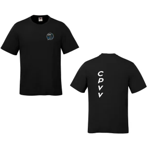 T Shirt - Dry Fit Noir  - Victoriaville