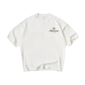 T-SHIRT REPRESENT X PUMA BLANC CASSÉ